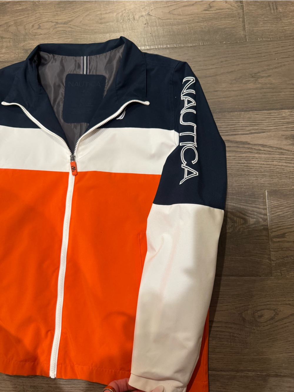 Nautica Colorblock Windbreaker Jacket